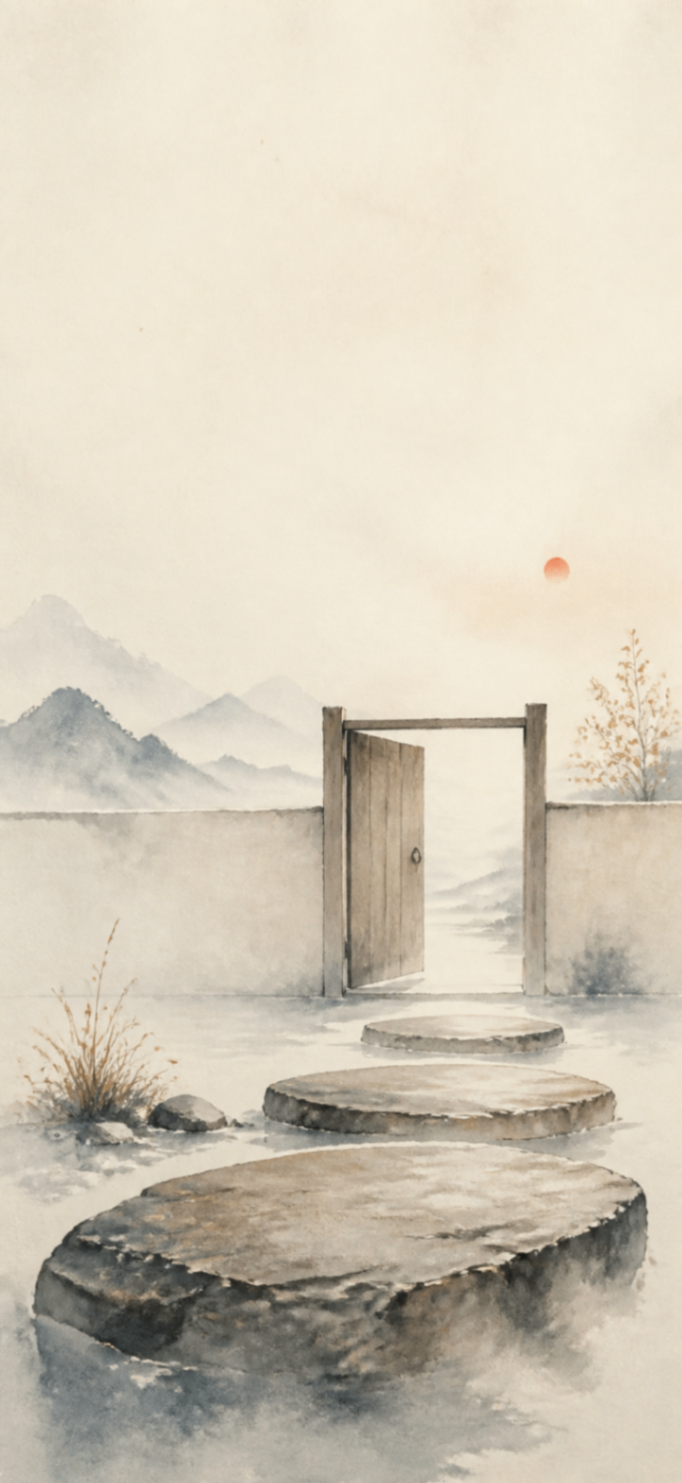 九月事业壁纸 · 禅意淡彩版